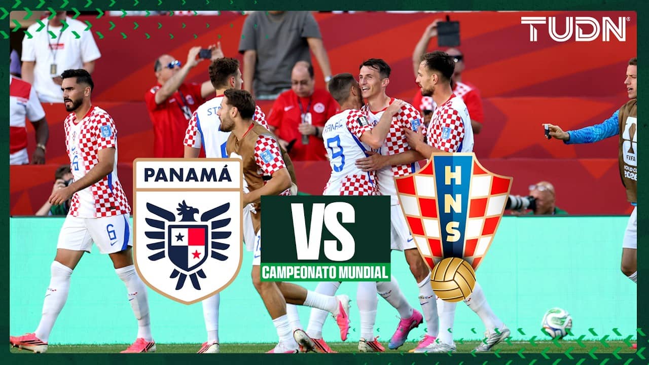 Croacia se impone a Panamá y mantiene vivo el sueño mundialista | TUDN
