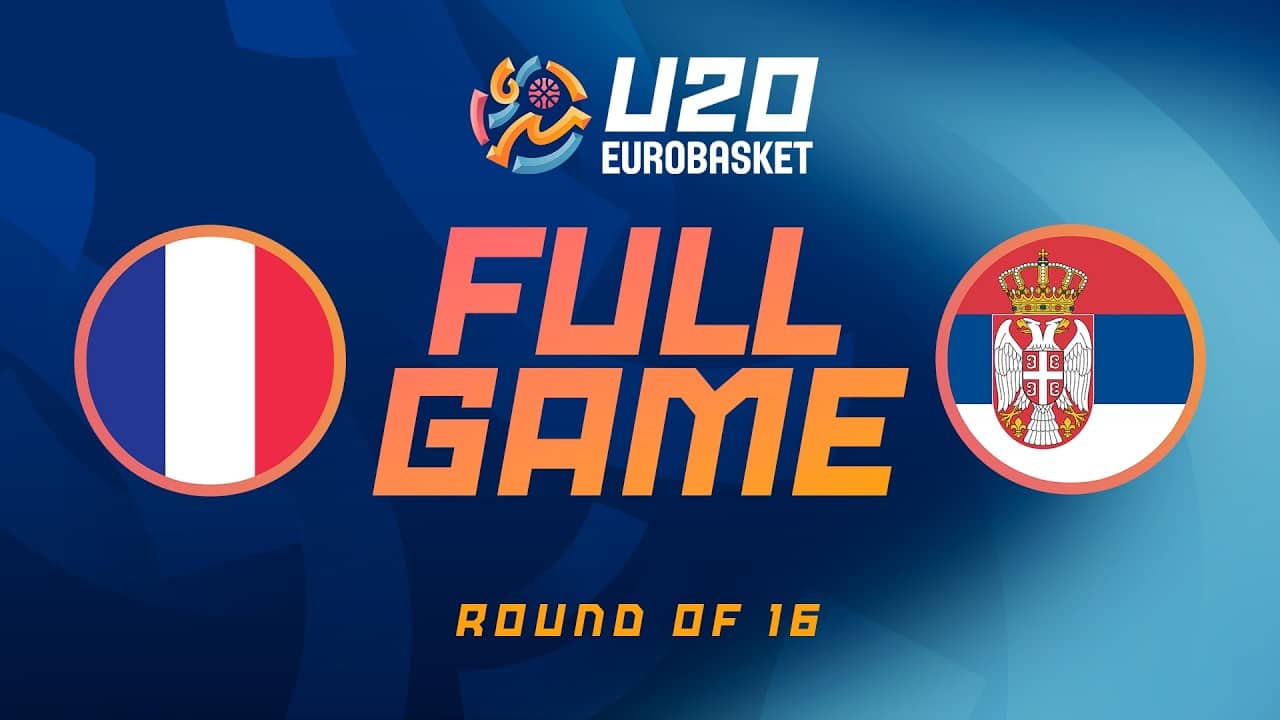 LIVE - France v Serbia | FIBA U20 Women's EuroBasket 2026 | Round of 16