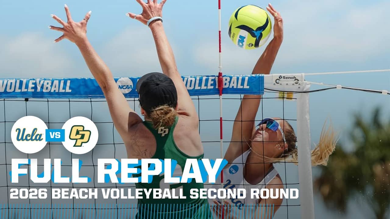 UCLA vs. Cal Poly: 2026 NCAA beach volleyball second round | FULL REPLAY