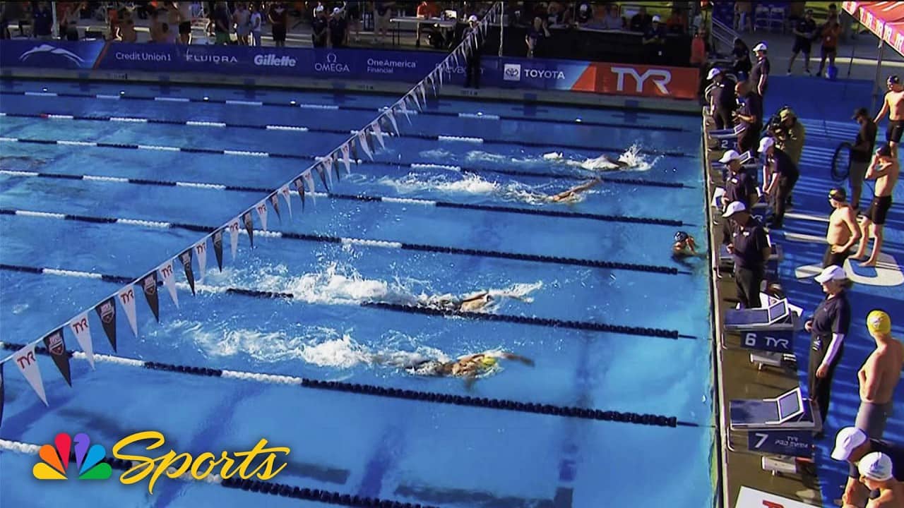 Kennedi Dobson blows away field to win women's 400m IM at Pro Swim Series | NBC Sports