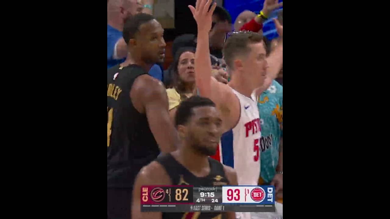 Game 1: 4th Quarter Top Plays | Pistons vs. Cavs #nba #pistons