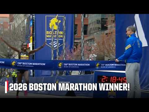 🚨BACK-TO-BACK! 🚨 Sharon Lokedi wins 130th Boston Marathon