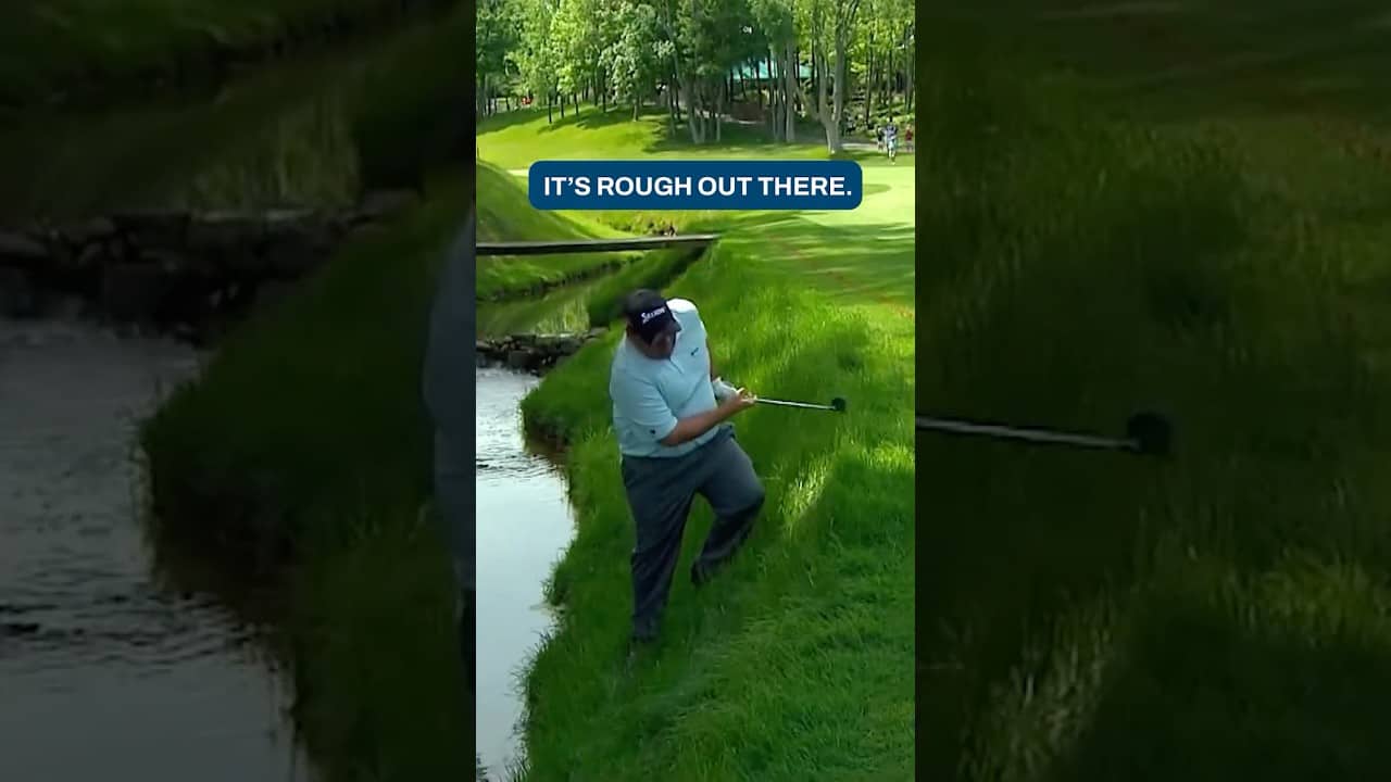 Golf is a humble game 😔