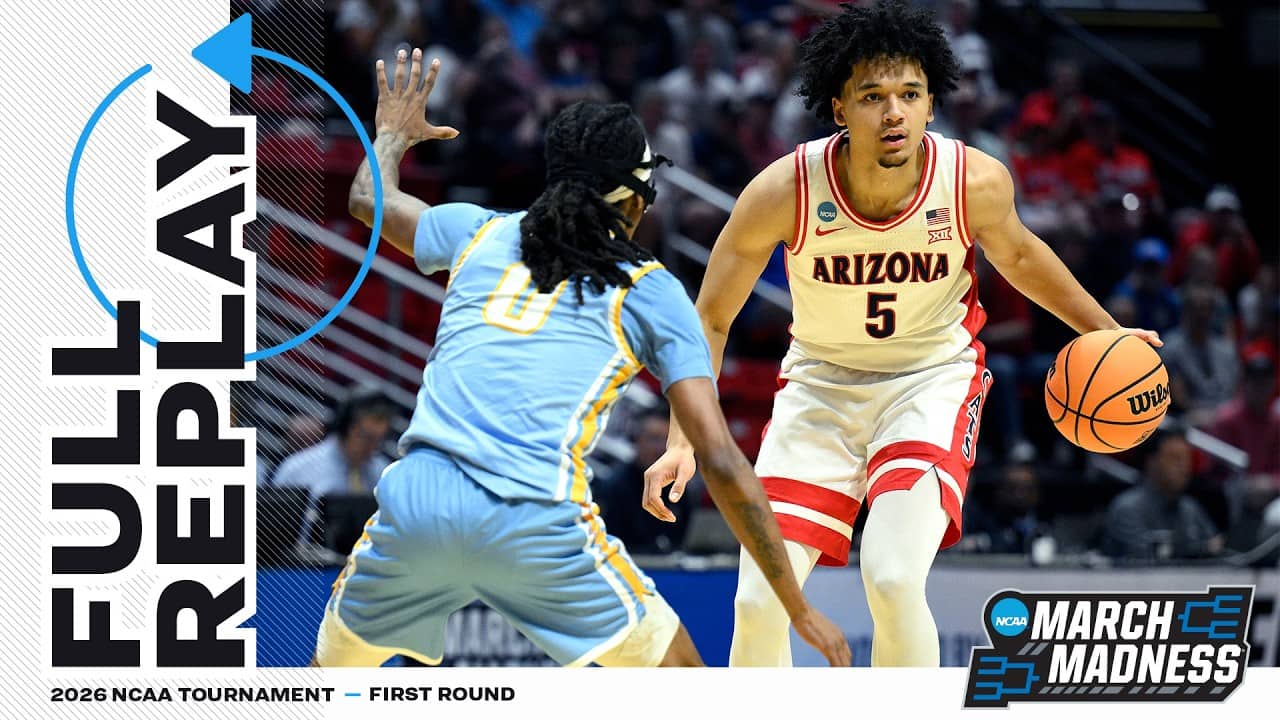 Arizona vs. Long Island: 2026 NCAA men's first round | FULL REPLAY