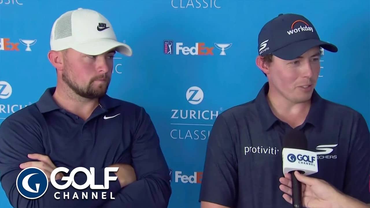 Fitzpatrick brothers on 65: "we both hit it well tee to green" | Golf Channel