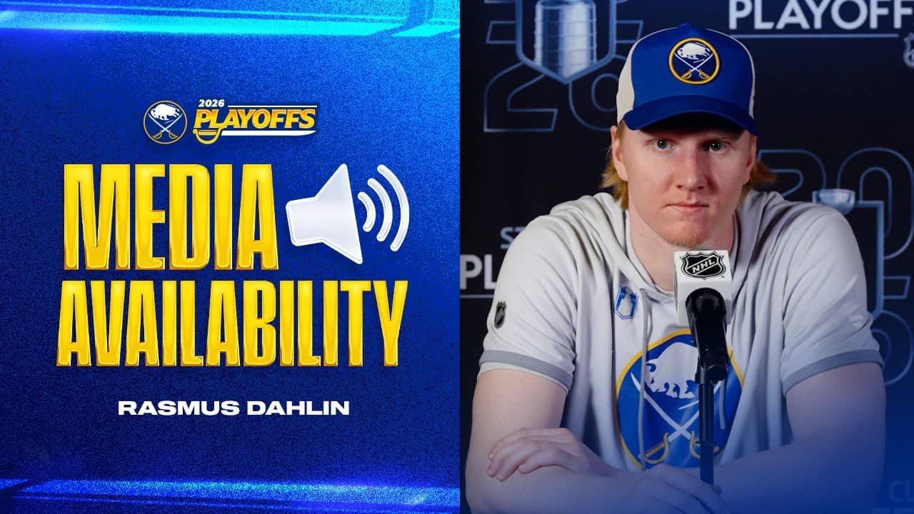 “We Know Them, They Know Us” | Rasmus Dahlin Ahead Of Round 2 With Canadiens | Buffalo Sabres