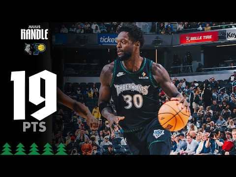Julius Randle Flexes His Muscle With 19 Vs The Indiana Pacers | 04.07.26
