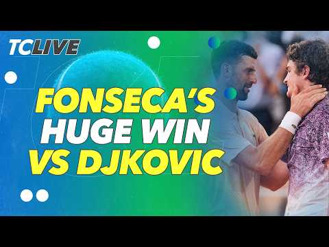 Joao Fonseca Upsets Novak Djokovic in Roland Garros Third Round | TC Live