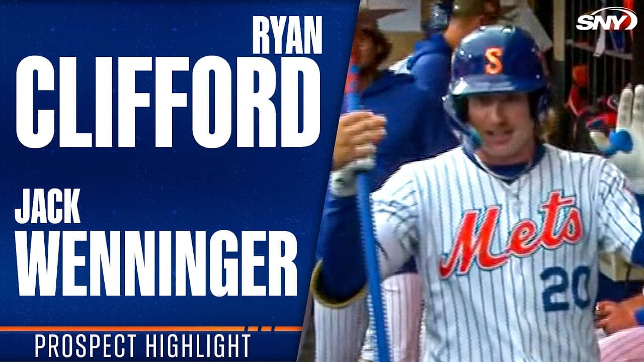Ryan Clifford, Jack Wenninger | Mets Prospects Highlights