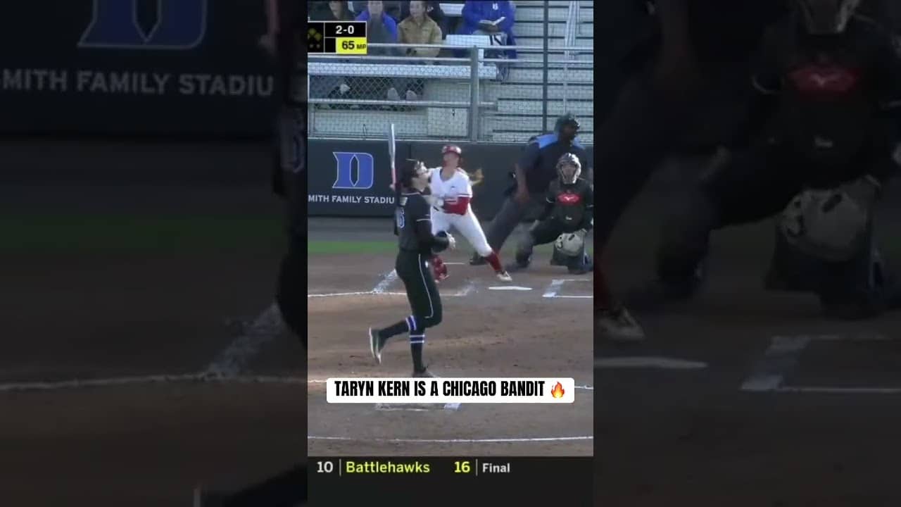 Tap in for the Taryn Kern 💣’s 💥 #softball #collegesoftball #accsoftball #womenssports #homerun
