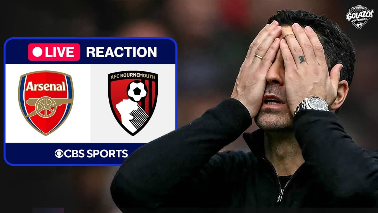 Arsenal title dreams CRUMBLING after Bournemouth defeat | CBS Sports Golazo