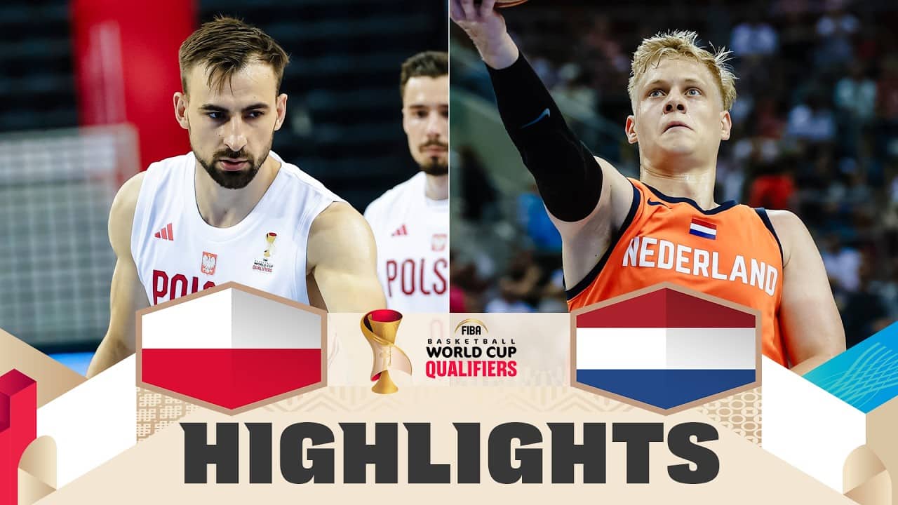 Poland 🇵🇱 v Netherlands 🇳🇱 | Highlights | FIBA Basketball World Cup 2027 European Qualifiers