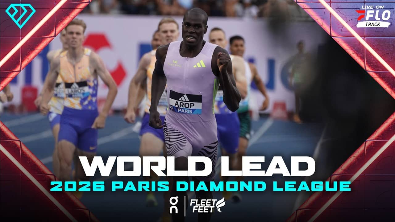 Arop Runs World-Leading 1:41.84 in Paris 800m | 2026 Paris Diamond League