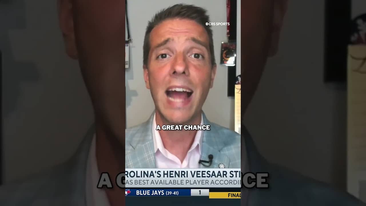 Matt Norlander reacts to Henri Veesaar falling in the second round of the 2026 NBA Draft #nbadraft