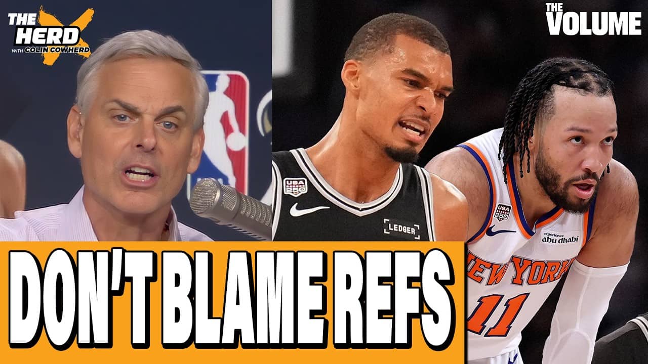 Why New York Knicks CAN’T blame refs for San Antonio Spurs loss | Colin Cowherd: THE HERD NBA