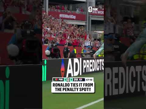 SIIUUU! CRISTIANO RONALDO SCORES HIS FIRST CAREER KNOCKOUT STAGE GOAL AT THE FIFA WORLD CUP
