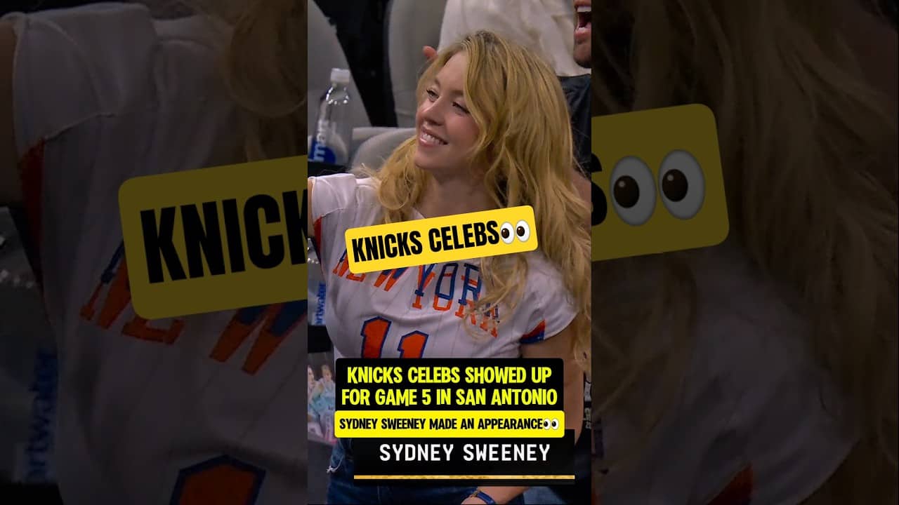Knicks celebs SHOWED OUT for Game 5👀