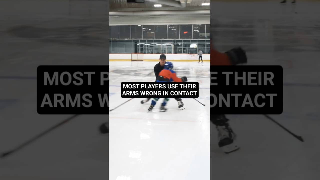 MOST PLAYERS USE THEIR ARMS WRONG IN CONTACT