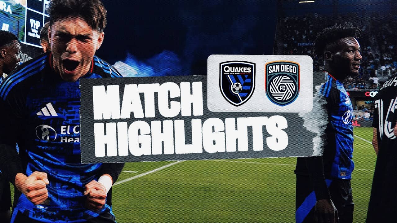 Match Highlights: San Jose Earthquakes 3 , San Diego FC 0| March 21, 2026