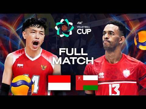 Indonesia vs. Oman - Pool Play | AVC Men's Cup 2026