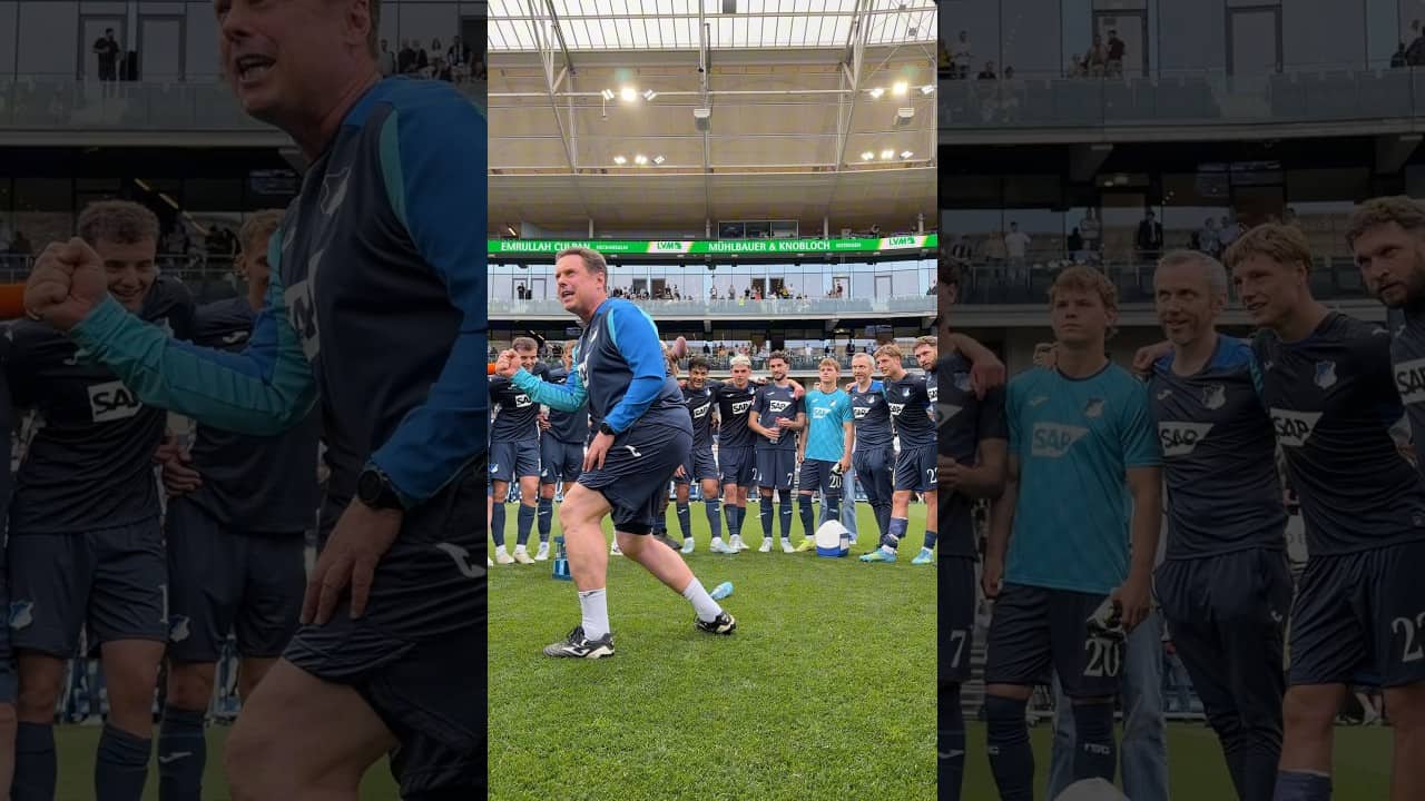 Nur ein "Schuss! Tor!"? 🥲 UWE nach Dortmund 💪🔥 #Hoffenheim #UweHölzl