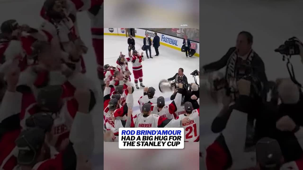 Rod Brind'Amour waited 20 years to hoist the Stanley Cup again