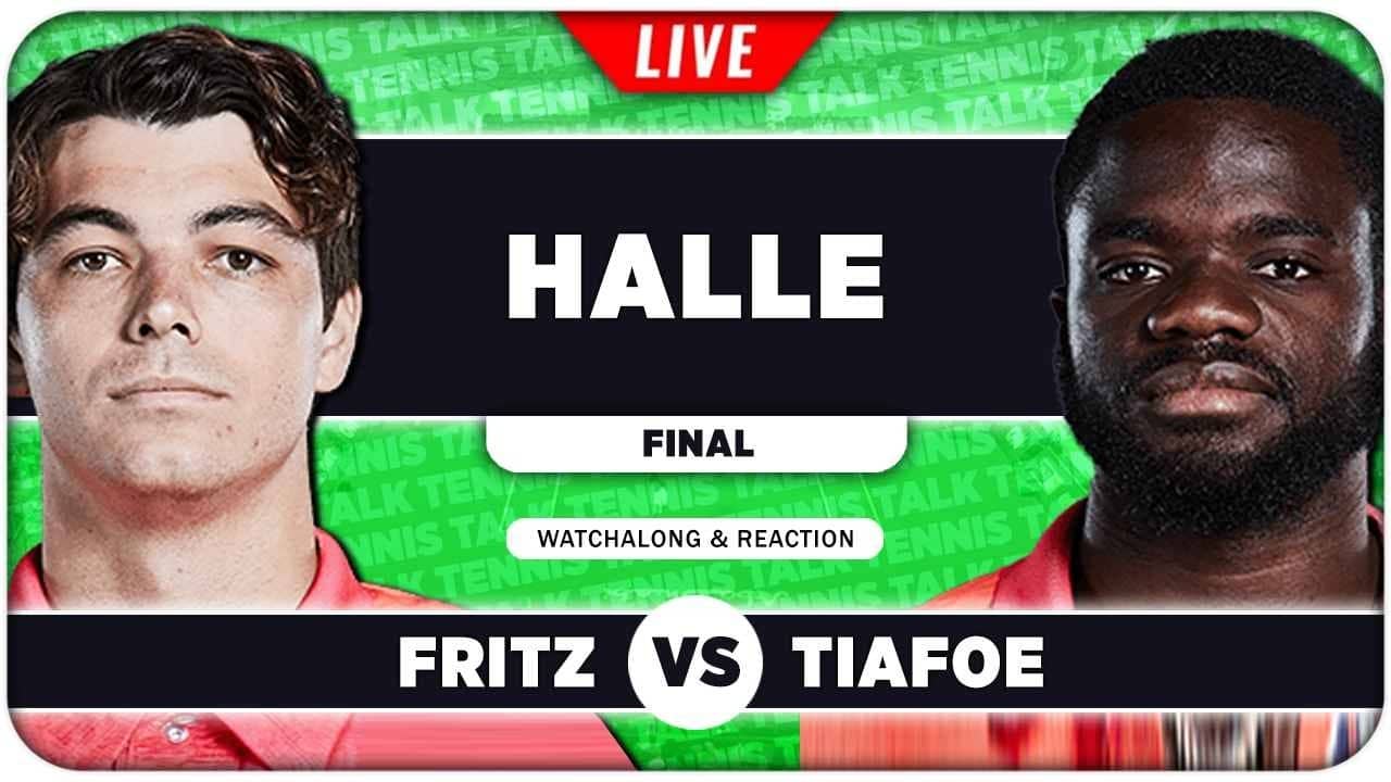 FRITZ vs TIAFOE • ATP Halle 2026 Final • LIVE Tennis Watchalong