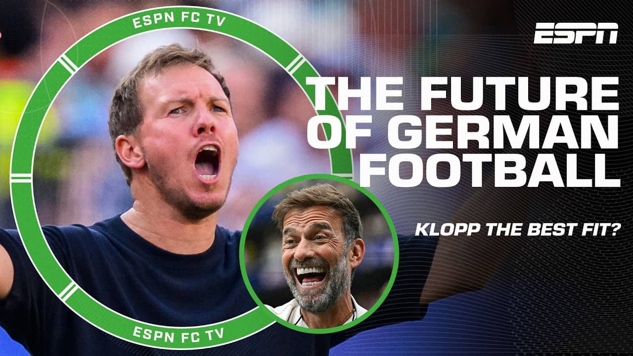 Should Germany part ways with Julian Nagelsmann⁉️ Jurgen Klopp 'can HEAL German football' | ESPN FC