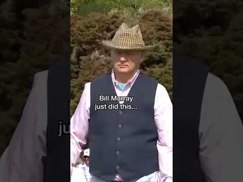 Bill Murray's multi-talented! ⛳ #golf