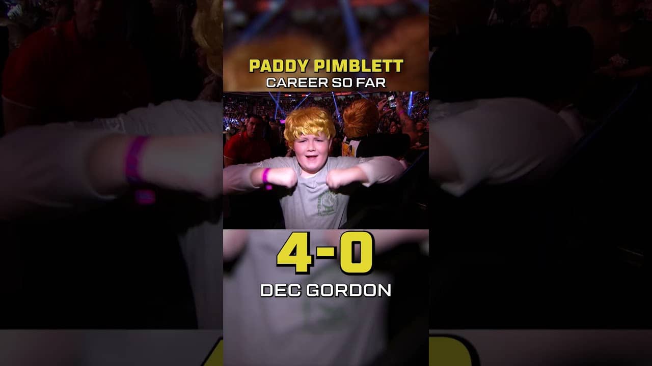 Paddy Pimblett's Career So Far #ufc329