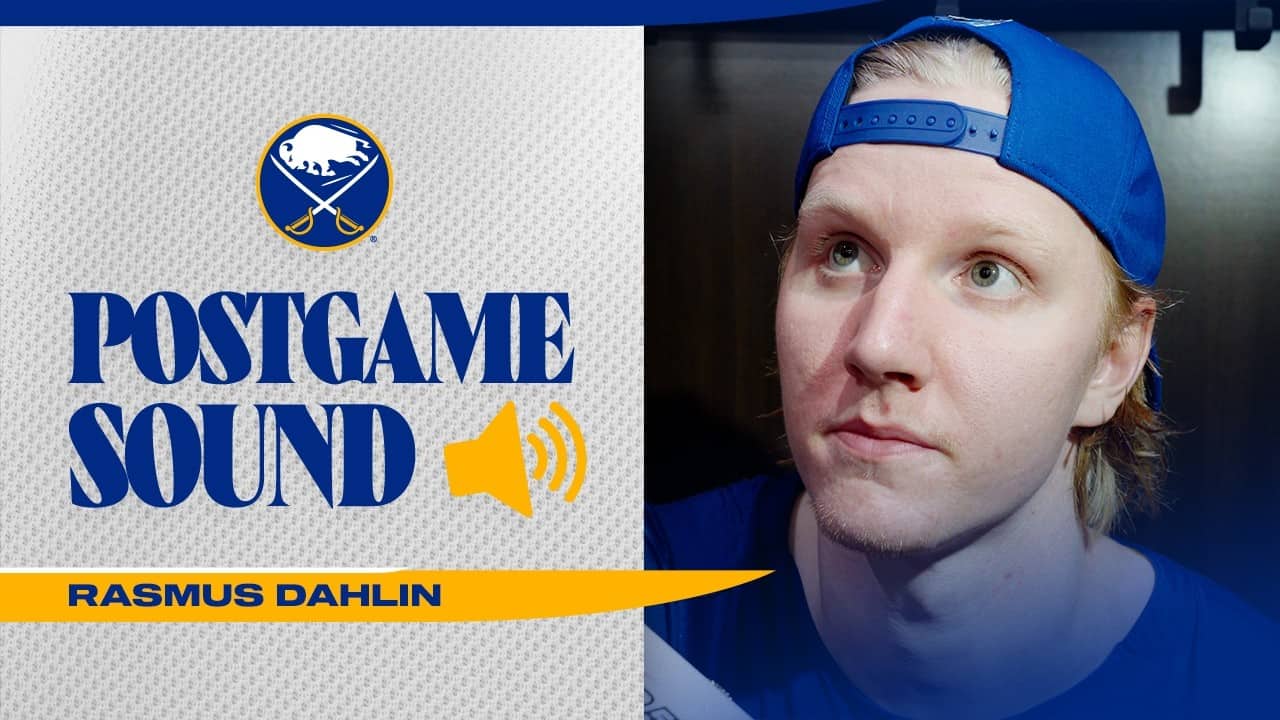 "I'm Happy For The City" | Rasmus Dahlin After Clinching Spot In NHL Playoffs | Buffalo Sabres
