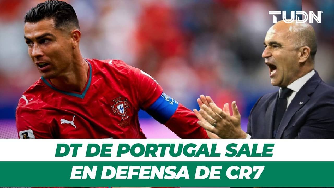 ¡Así defendió a CR7! DT de Portugal responde a las críticas sobre su desempeño | TUDN