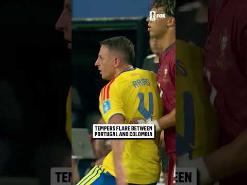 A look at this exchange between João Félix and Jhon Arias