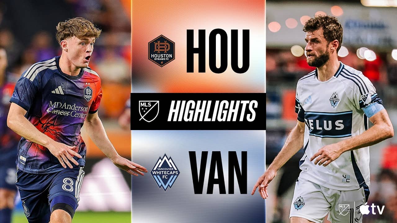 Houston Dynamo FC vs. Vancouver Whitecaps FC | Full Match Highlights | RED CARD DRAMA & LATE WINNER!