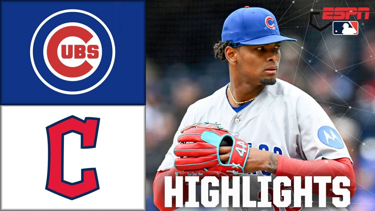 Pitcher's duel ⚾️ Cubs vs. Guardians | Full Game Highlights | ESPN MLB