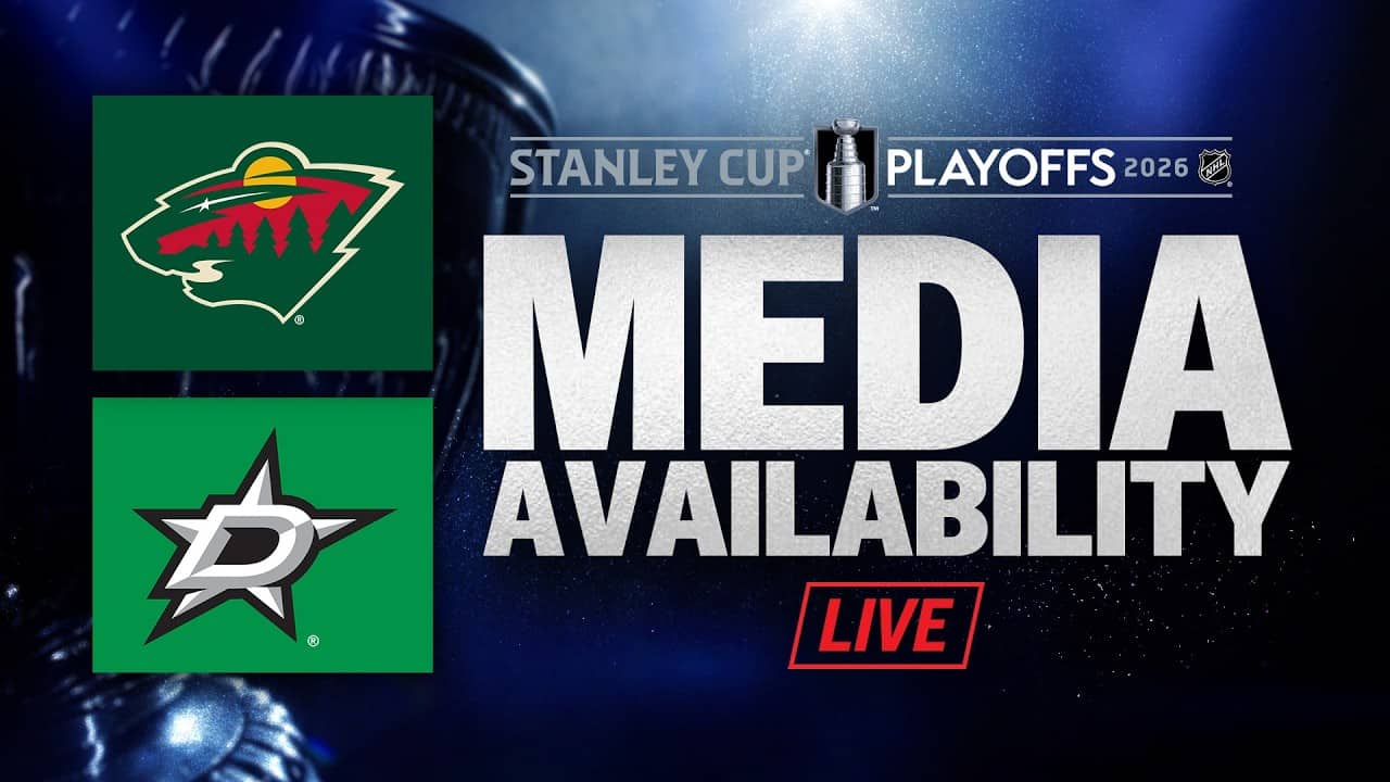 Minnesota Wild @ Dallas Stars Game 1 Post-Game Media Availability