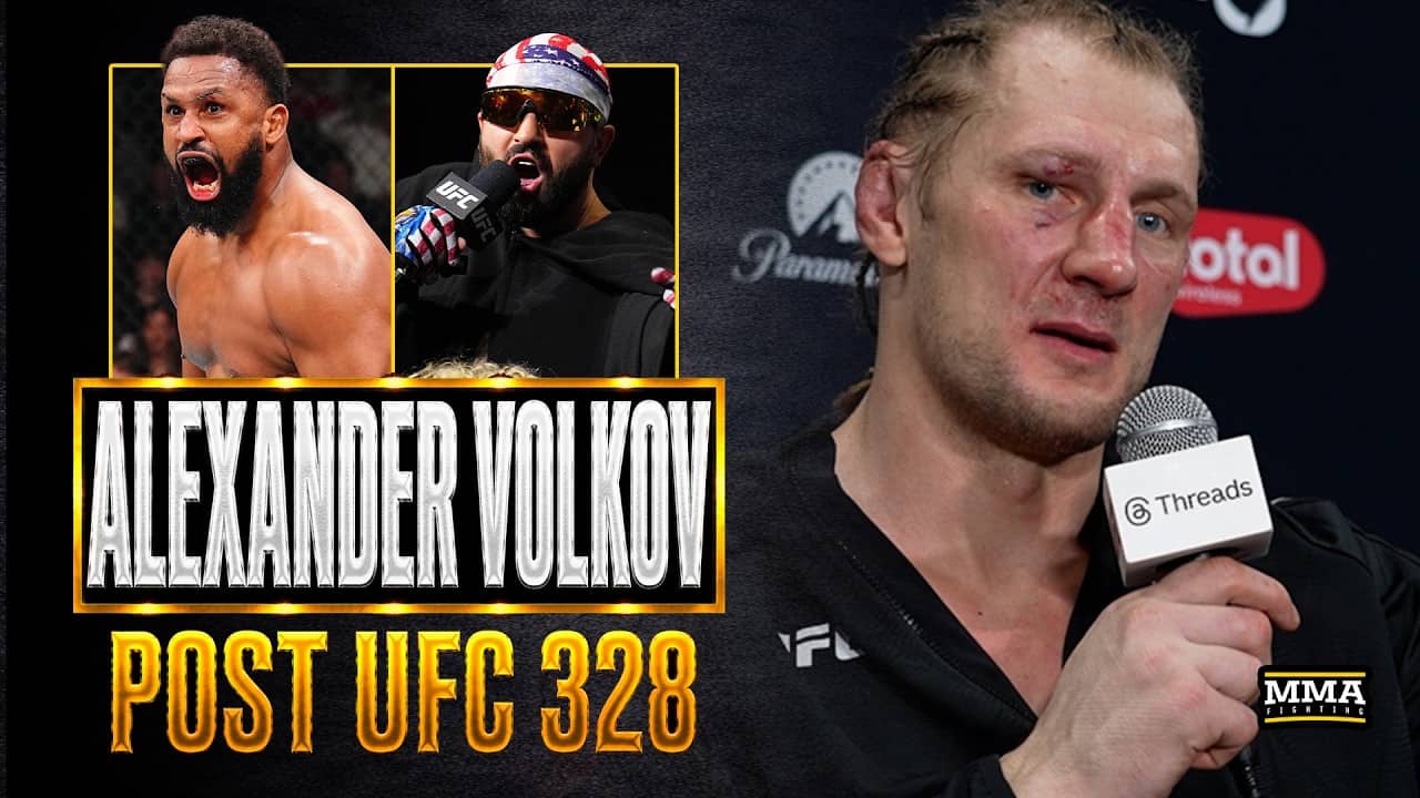 Alexander Volkov Not Impressed With Josh Hokit, Jokes About Title Shot After UFC 328 | MMA Fighting