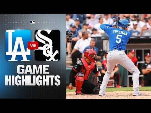 Dodgers vs. White Sox Game Highlights (6/13/26) | MLB Highlights