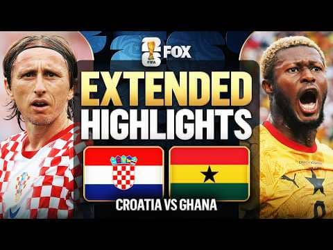 Croatia vs Ghana Extended Highlights 🌎🏆 2026 FIFA World Cup™
