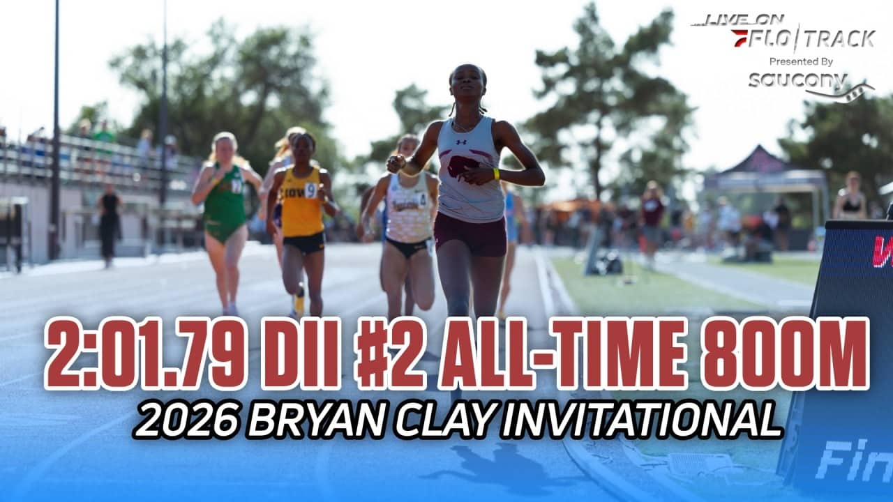 Abigail Abugire DOMINATES For NCAA DII #2 ALL-TIME 800m 2:01.79 | 2026 Bryan Clay Invitational