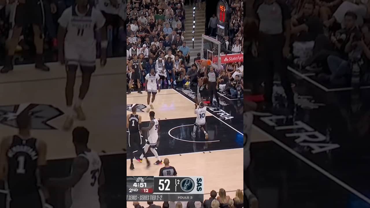 HB OOP TO DEV 🔥 #HarrisonBarnes #DevinVassell #Spurs #NBA