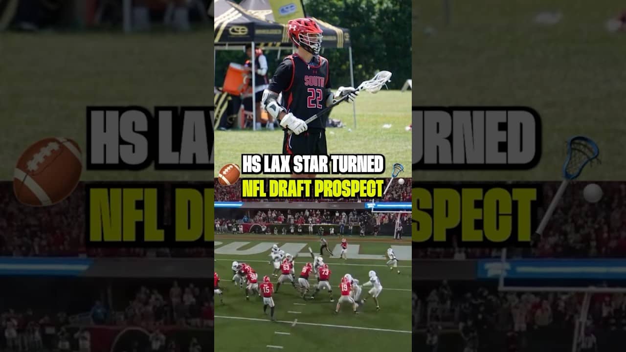 "It's that twitchey-ness that comes from playing lacrosse"