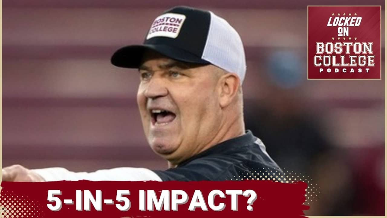 ACC SQUAD - The NCAA's New 5-in-5 rule GREATLY IMPACTS the ACC | What it means for Boston College