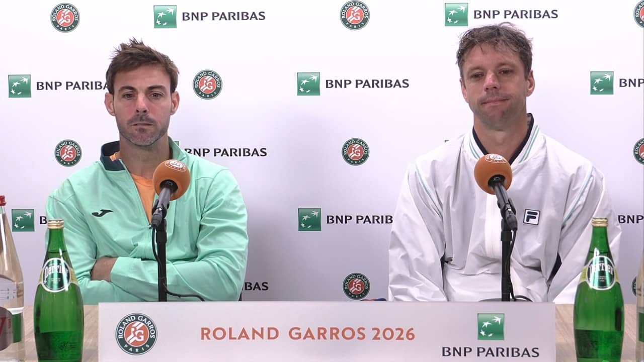 Roland-Garros 2026 - Granollers y Zeballos: “Ojalá podamos salir con el título”
