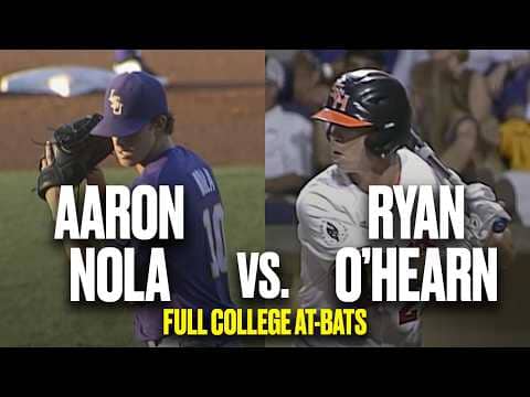 Aaron Nola vs. Ryan O'Hearn: Full at-bats from 2013 college baseball regionals