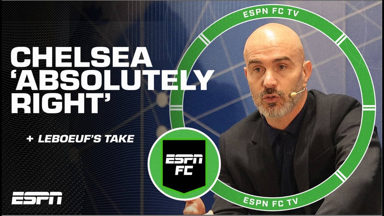 Frank Leboeuf is NOT HAPPY with Enzo Maresca | ESPN FC