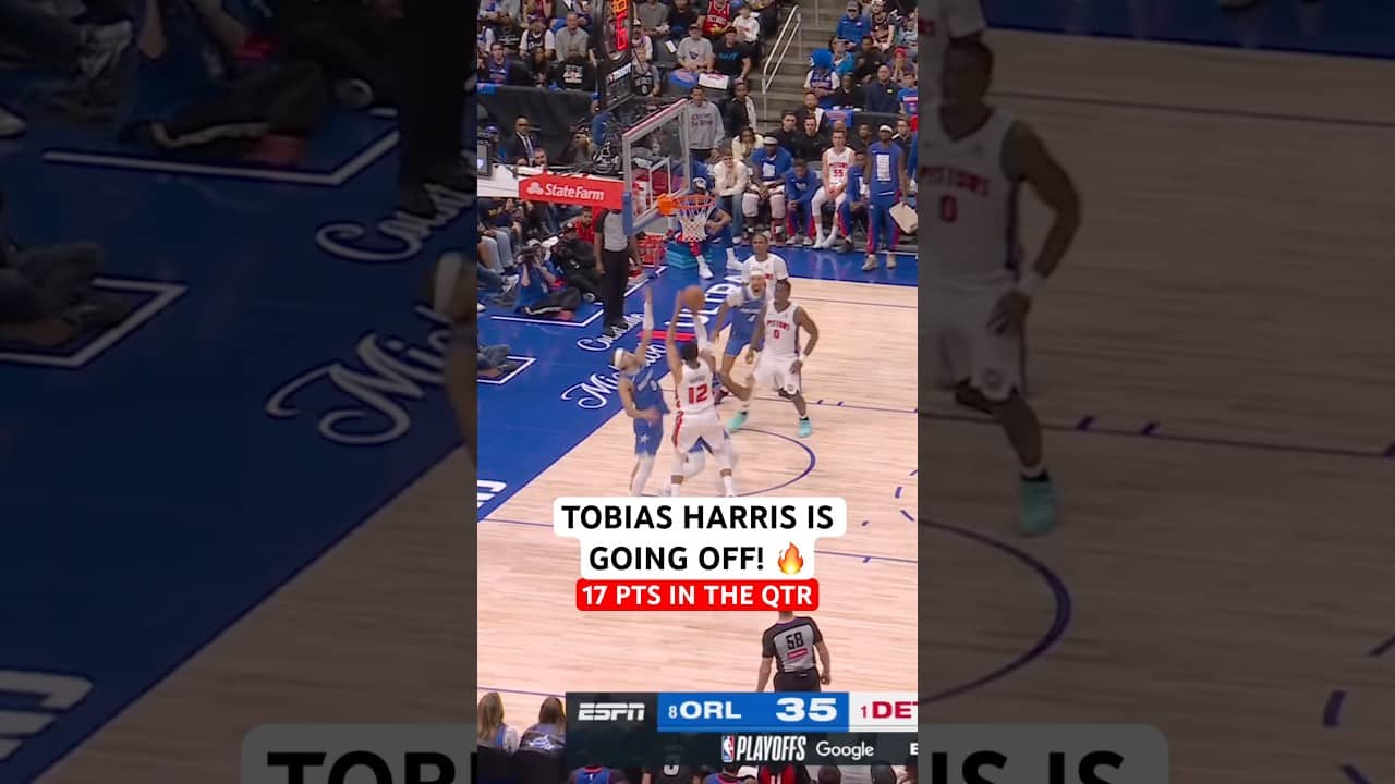 Tobias Harris cannot be stopped right now