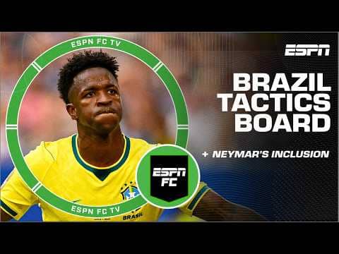 TACTICS BREAKDOWN: Vini Jr. adapts when Neymar’s on the field | ESPN FC