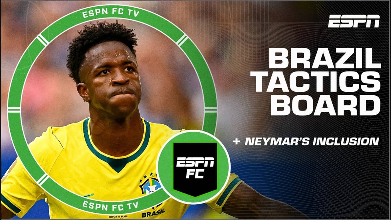 TACTICS BREAKDOWN: Vini Jr. adapts when Neymar’s on the field | ESPN FC