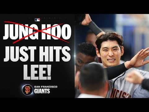 Jung Hoo Lee STAYS HOT with another MULTI-HIT GAME! 💪😤 (2nd in MLB in batting average!)